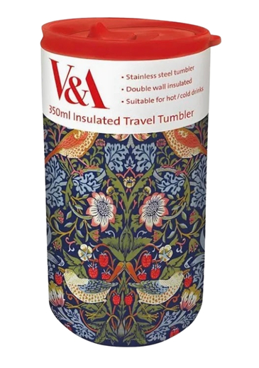 Travel Mug - Strawberry Thief - Museum & Galleries